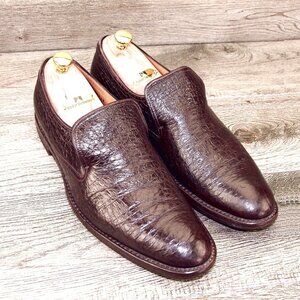 $895 GRAVATI Neiman Marcus 10 M Genuine PECCARY Brown 17927 * add $15 new Trees